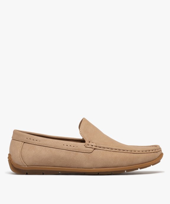 Mocassin semelle intérieure cuir homme vue1 - URBAN STEPS - GEMO