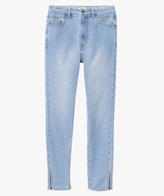 Jean femme coupe skinny longueur 7/8ème vue4 - GEMO(FEMME PAP) - GEMO
