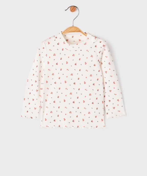 Ensemble 2 pièces robe + tee-shirt manches longues bébé fille - GEMO(BEBE DEBT) Ensemble 2 pièces robe + tee-shirt manches longues bébé fille vue3 - GEMO(BEBE DEBT) - GEMO