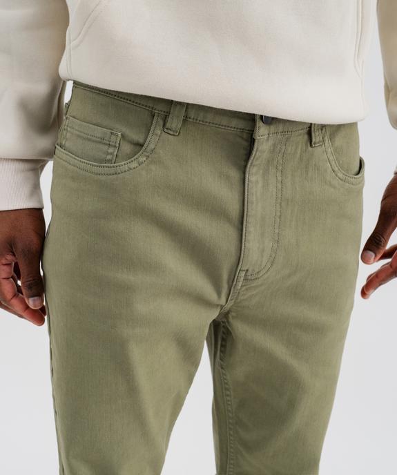 Jean Straight coloré homme vue2 - GEMO 4G HOMME - GEMO