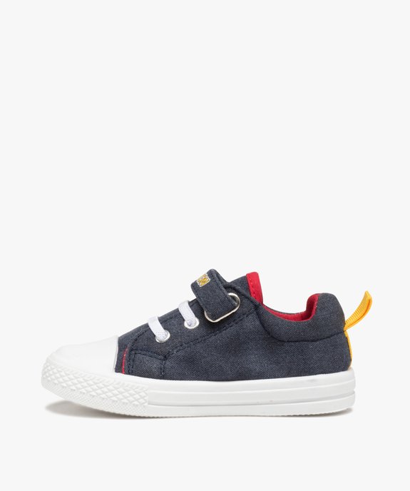 Baskets garçon en toile imprimées Pikachu – Pokémon vue3 - POKEMON - GEMO