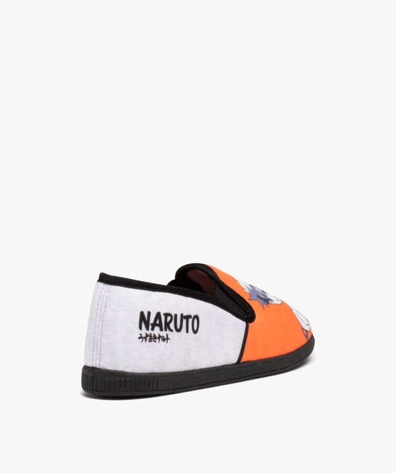 Chaussons garçon pantoufle en velours - Naruto vue4 - NARUTO - GEMO