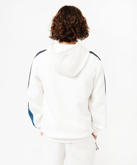 Sweat à capuche homme en maille sport vue3 - GEMO (HOMME) - GEMO