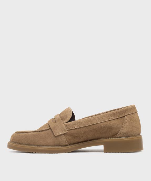 Mocassins en cuir femme - LuluCastagnette vue3 - LULUCASTAGNETTE - GEMO