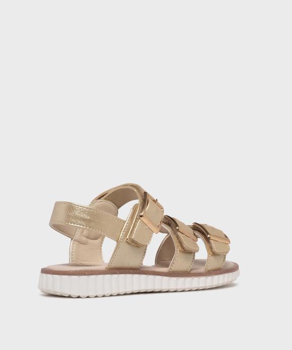 Sandales à 3 brides scratchs fille - Lovely Wings vue4 - LOVELY WINGS - GEMO