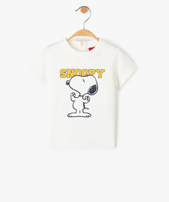 Tee-shirt bébé garçon à manches courtes imprimé héros d'enfance vue1 - GEMO(BEBE DEBT) - GEMO