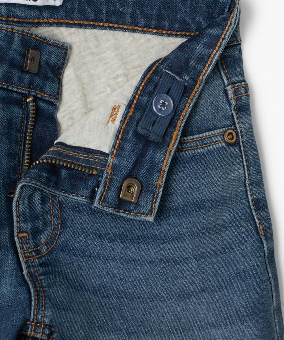 Jean garçon chaud doublé coupe straight vue2 - GEMO (ENFANT) - GEMO