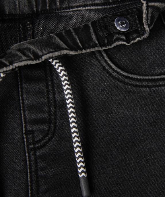 Jean jogger à taille ajustable bébé garçon vue2 - GEMO 4G BEBE - GEMO