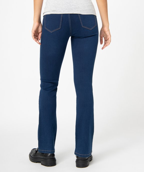 Jean coupe Bootcut taille normale femme vue3 - GEMO 4G FEMME - GEMO