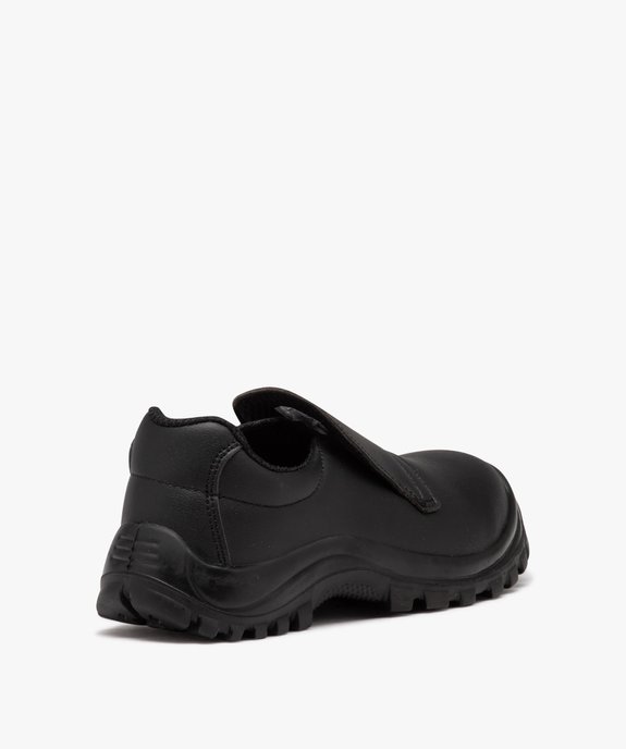 Chaussures de sécurité femme unies à enfiler avec col élastiques vue4 - GEMO (EQUIPT) - GEMO