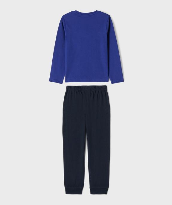 Pyjama 2 pièces coton garçon - Sonic vue4 - SONIC - GEMO