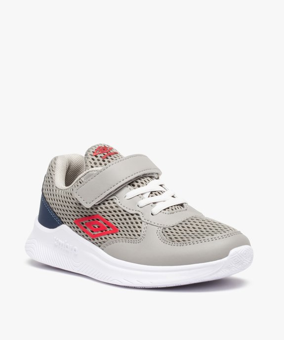 Baskets garçon running en mesh – Umbro Loran vue2 - UMBRO - GEMO