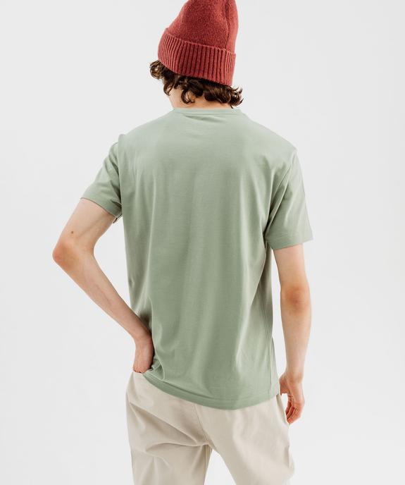Tee-shirt manches courtes imprimé homme - Camps United vue3 - CAMPS GEMO FOR GOOD - GEMO