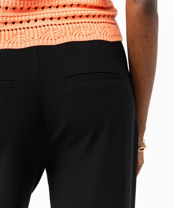 Pantalon fluide coupe large taille haute femme vue2 - GEMO(FEMME PAP) - GEMO