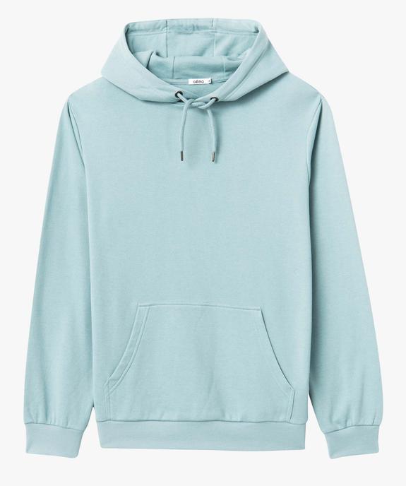 Sweat à capuche non molletonné homme vue4 - GEMO (HOMME) - GEMO