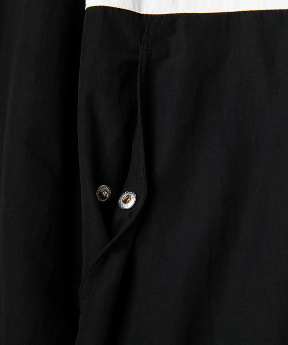 Blouson coupe-vent imperméable à capuche garçon vue4 - GEMO (JUNIOR) - GEMO