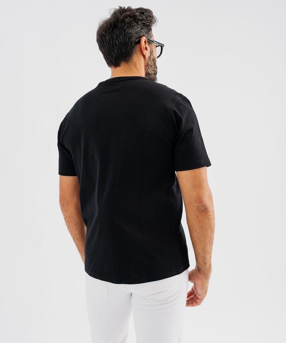 Tee-shirt manches courtes et col rond homme vue3 - GEMO (HOMME) - GEMO