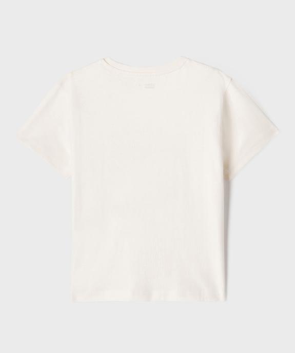 Tee-shirt manches courtes imprimé garçon vue5 - GEMO 4G GARCON - GEMO