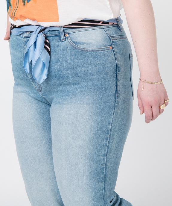 Jean femme grande taille coupe Straight vue2 - GEMO 4G GT - GEMO