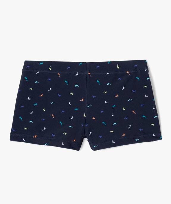 Maillot de bain boxer à motifs dauphins garçon vue1 - GEMO 4G GARCON - GEMO