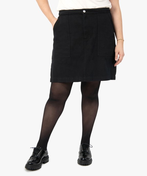 Collant femme grande taille semi-opaque  vue3 - GEMO(HOMWR FEM) - GEMO