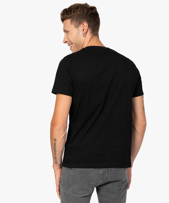 Tee-shirt homme à manches courtes avec large inscription – Pac-Man vue3 - PAC-MAN - GEMO