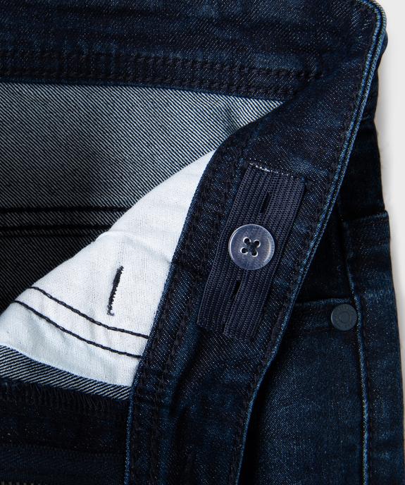 Bermuda en denim coupe slim garçon vue5 - GEMO (JUNIOR) - GEMO