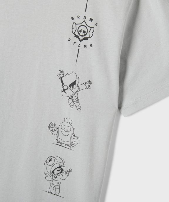 Tee-shirt manches courtes imprimé garçon - Brawl Stars vue2 - BRAWL STARS - GEMO