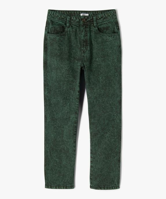 Jean regular avec effet de couleur garçon vue2 - GEMO (JUNIOR) - GEMO