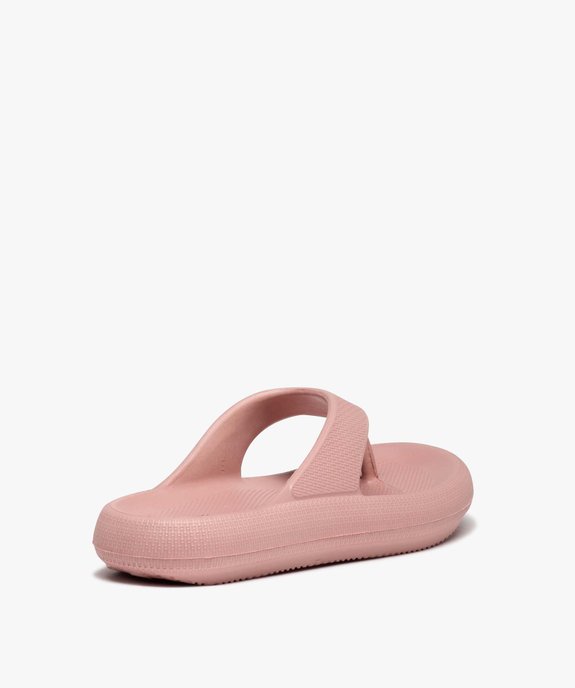 Tong femme unies à semelle plateforme extra-large - Beppi vue4 - SANS MARQUE - GEMO