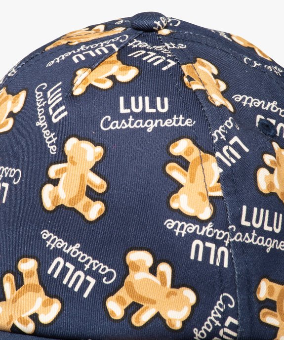 Casquette bébé garçon motif oursons - LuluCastagnette vue3 - LULUCASTAGNETTE - GEMO