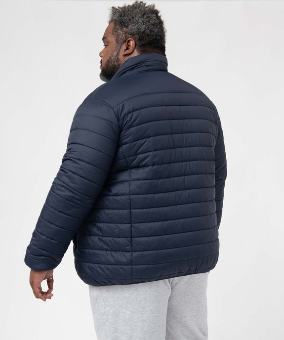 Doudoune homme grande taille légère à col montant vue3 - GEMO (G TAILLE) - GEMO
