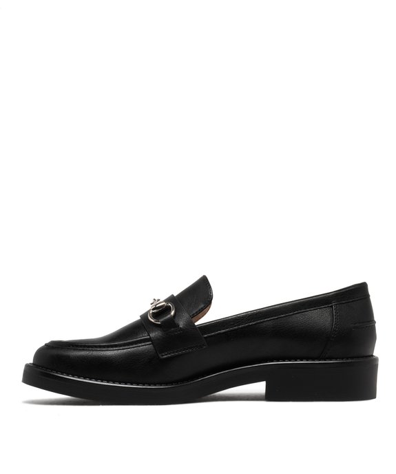 Mocassins unis à mors en métal femme vue4 - FOLLOW ME - GEMO