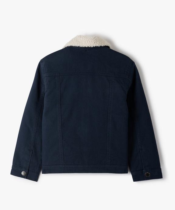 Veste garçon doublée à col original - LuluCastagnette vue5 - LULUCASTAGNETTE - GEMO