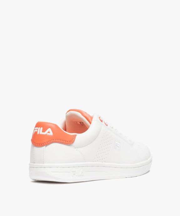 Baskets femme à détails contrastés - Fila Crosscourt vue4 - FILA - GEMO
