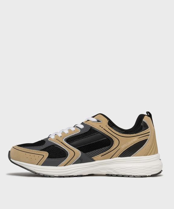 Baskets en mesh multicolores homme - Ellesse vue3 - ELLESSE - GEMO