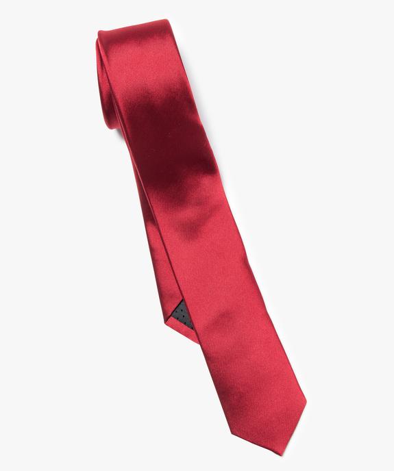 Cravate unie pour homme vue2 - GEMO (HOMME) - GEMO