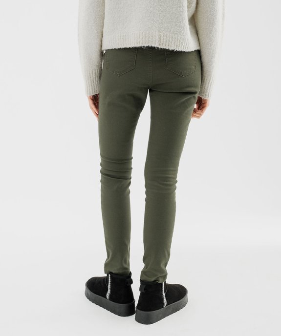 Jegging à taille élastique femme vue3 - GEMO(FEMME PAP) - GEMO