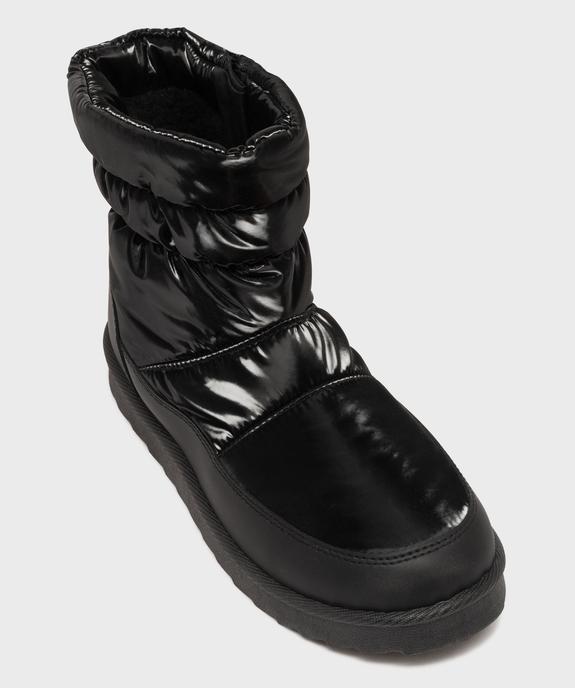 Boots de neige en textile avec doublure chaude femme - Follow Me vue5 - FOLLOW ME - GEMO