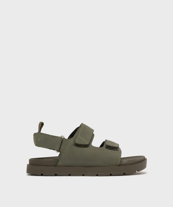 Sandales à scratch garçon - 5 Miles vue6 - 5 MILES - GEMO