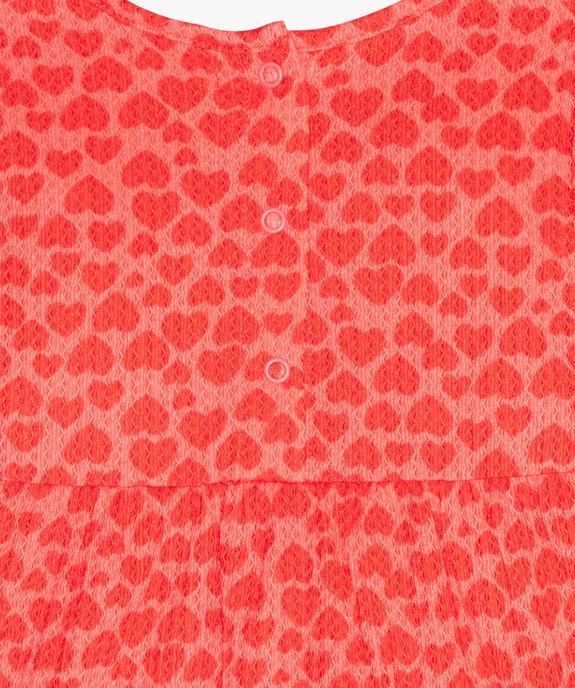 Robe bébé fille bohème à motifs vue2 - GEMO(BEBE DEBT) - GEMO