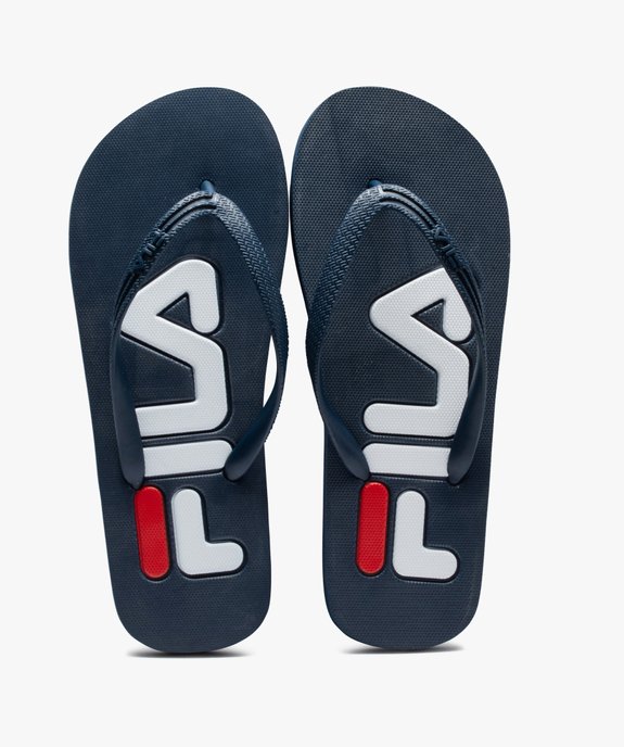 Tongs garçon semelle imprimée logo - Fila vue1 - FILA - GEMO