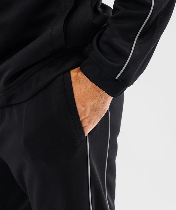 Pantalon de jogging avec liserés réfléchissants homme vue2 - GEMO (HOMME) - GEMO