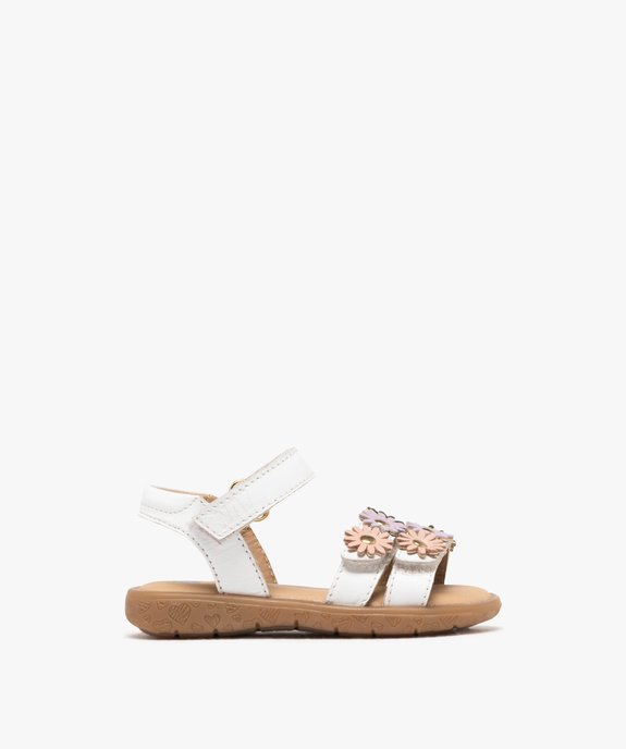 Sandales en cuir à brides ajustables bébé fille - NA! vue1 - NA! GEMO FOR GOOD - GEMO