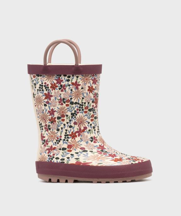 Bottes de pluie fleuries à anses fille - Lovely Wings vue1 - LOVELY WINGS - GEMO