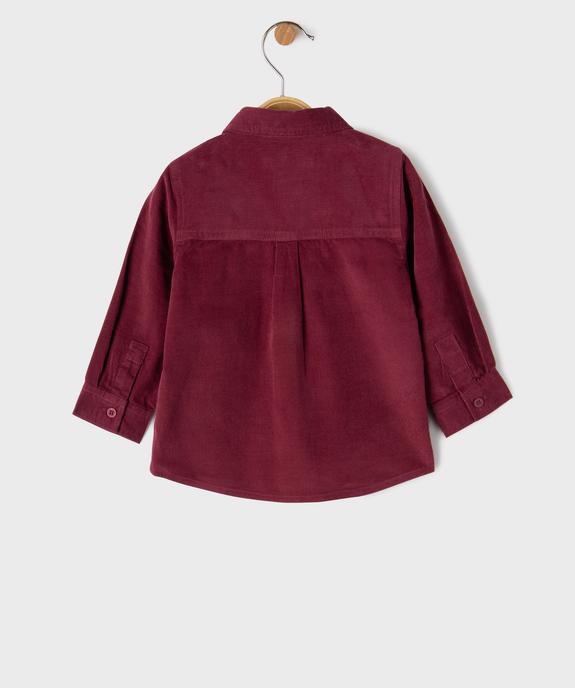 Ensemble 2 pièces chemise + tee-shirt manches longues bébé garçon – LuluCastagnette vue2 - LULUCASTAGNETTE - GEMO