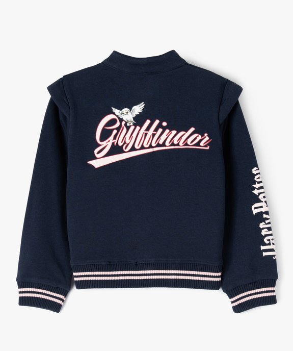 Veste sweat à boutons-pression fille - Harry Potter vue3 - HARRY POTTER - GEMO