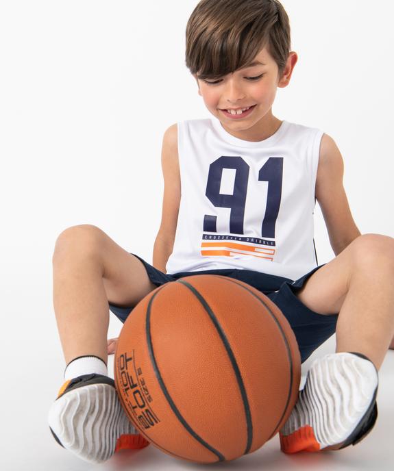Débardeur garçon souple et léger en mesh aéré vue1 - GEMO (ENFANT) - GEMO
