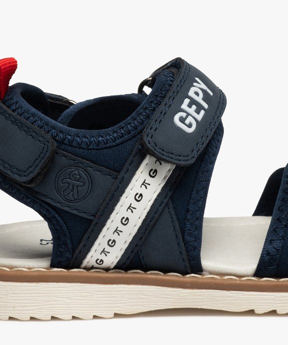 Sandales sport garçon à scratch - Gepy vue6 - GEMO (ENFANT) - GEMO