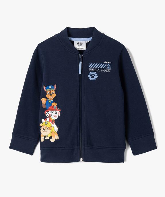 Sweat garçon zippé avec motif coloré - Pat Patrouille vue2 - PAT PATROUILLE - GEMO